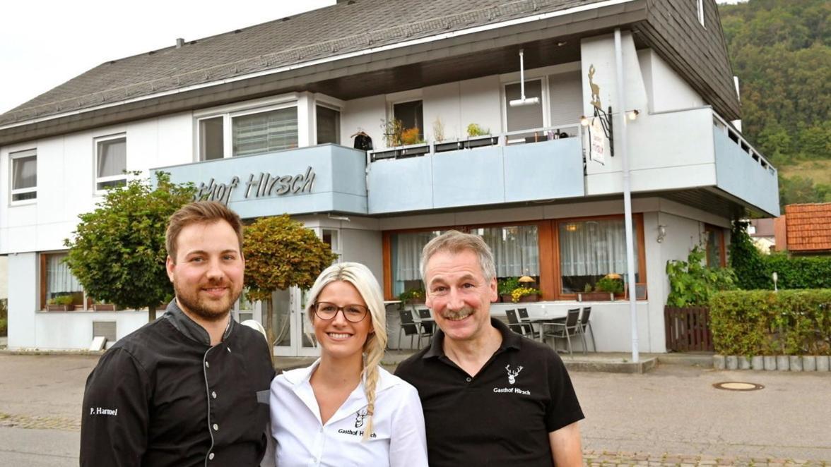 Hotel Restaurant Hirsch Schmiechen Eksteriør billede