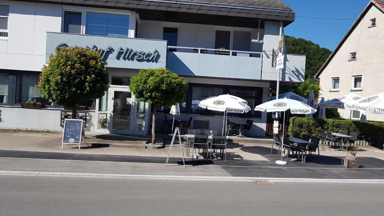 Hotel Restaurant Hirsch Schmiechen Eksteriør billede